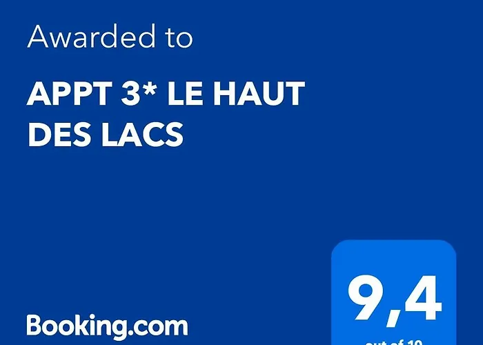 Appt 3* Le Haut Des Lacs